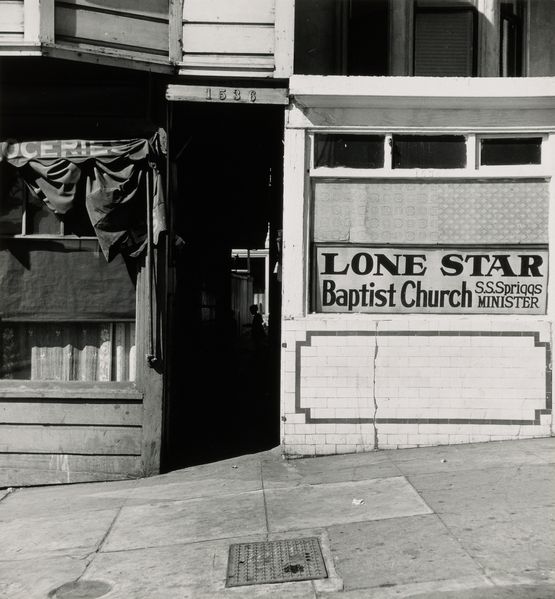 Lone Star Baptist Church San Francisco by Irving Penn contemporary artwork Photography