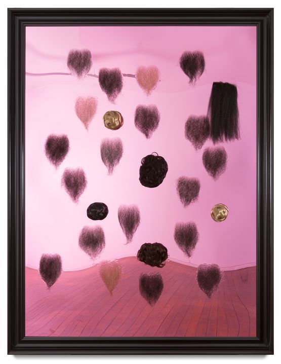 Liz Annes Hong Kong magic by Dale Frank contemporary artwork Painting