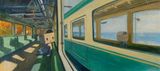 Crossing Paths by C. K. Koh contemporary artwork works on paper