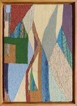 From Within the Still Moment series by Jala Aziz contemporary artwork textile