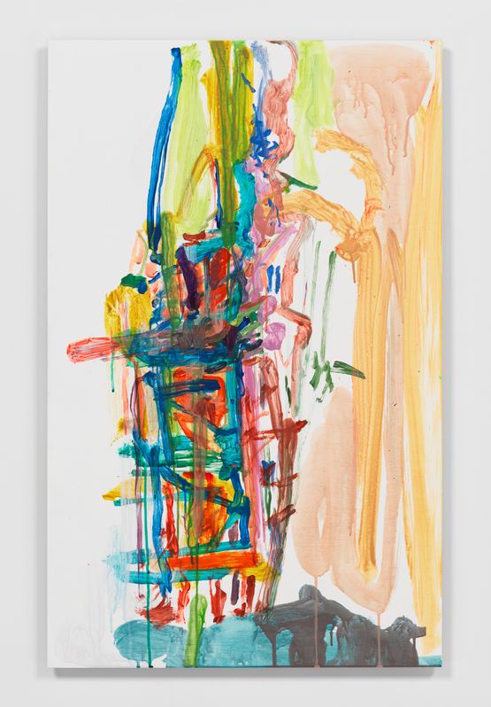 Inside the Links I by Hayley Tompkins contemporary artwork Painting