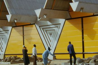 Contemporary art exhibition Group Exhibition Architects of Liberation Modernism in Western Africa at Museum of Modern Art New York United States