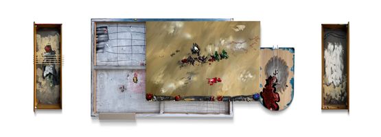Amusement Park X by Xing Wanli contemporary artwork Painting