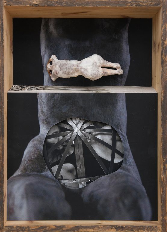 Boxed Worlds No. 1 by Kalliopi Lemos contemporary artwork Sculpture