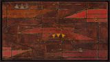 Proyecto para Mural VI by Oswaldo Vigas contemporary artwork painting works on paper