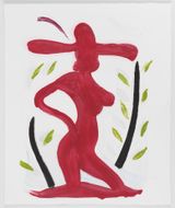 Walk About Red by Spencer Sweeney contemporary artwork print