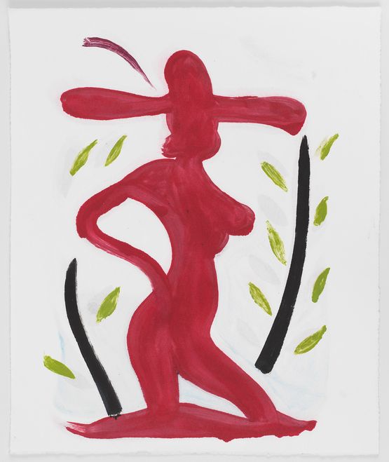 Walk About Red by Spencer Sweeney contemporary artwork Print