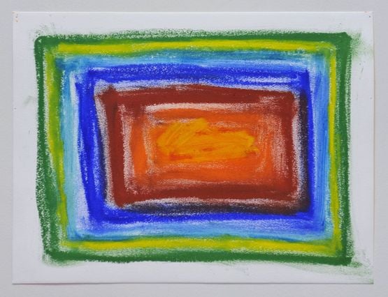 Untitled by Harriet Korman contemporary artwork Painting