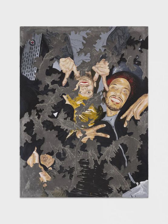 Night Time As Seen by Sim Ouch by Latifa Echakhch contemporary artwork Painting
