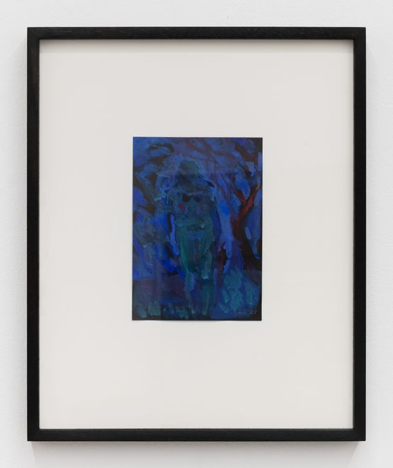 Blue Light by Seraphine Pick contemporary artwork Works on Paper