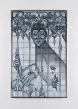 Thynnine Wasp Pheromones by Justin Fitzpatrick contemporary artwork painting