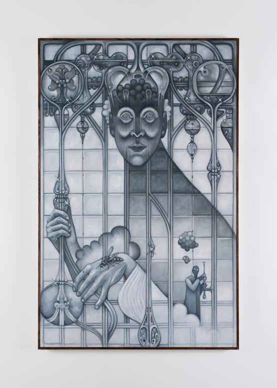 Thynnine Wasp Pheromones by Justin Fitzpatrick contemporary artwork Painting