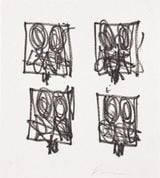 Untitled Anxious Man by Rashid Johnson contemporary artwork design