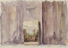 Lumea constructorilor medievali The World of medieval builders by Gheorghe Ilea contemporary artwork Painting