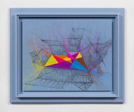 DRAWING RESTRAINT 25 Blue Foundation 2022 by Matthew Barney contemporary artwork Painting