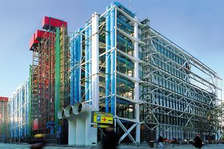 Centre Pompidou contemporary art institution in Paris France