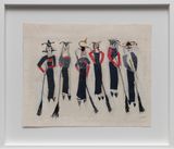 Carnival series 12 by Azade Koker contemporary artwork mixed media works on paper