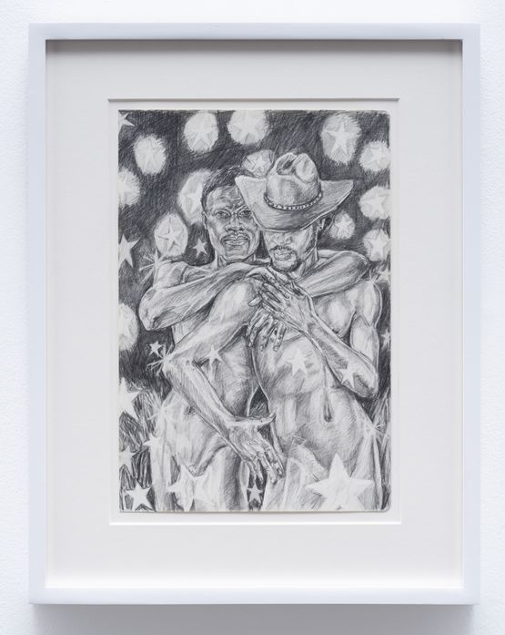In the Heat of the Night by Anthony Peyton Young contemporary artwork Works on Paper