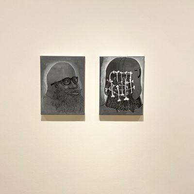 Trenton Doyle Hancocks Electrifying Canvases at Hales Gallery