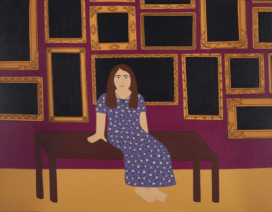 Stories from the Museum by Ayesha Green contemporary artwork Painting