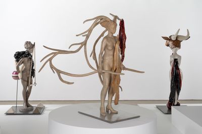 Bharti Khers Alchemical Bodies at Yorkshire Sculpture Park