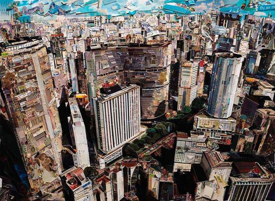Postcards from nowhere by Vik Muniz contemporary artwork Photography
