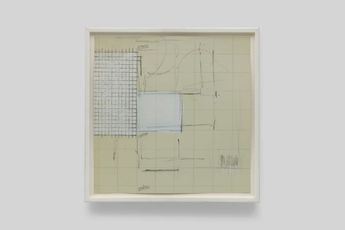 Contemporary art exhibition Robert Ryman Line at David Zwirner London United Kingdom