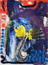 SEA SCAPE I EIS by Jonathan Meese contemporary artwork painting