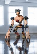 Self portrait as Mechanoid Primitive Version by Christopher Langton contemporary artwork sculpture