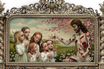 Contemporary art exhibition Mark Ryden Eye Am at Perrotin Los Angeles United States