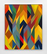 Screen Door by Odili Donald Odita contemporary artwork painting