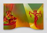 Double Take by Allen Jones contemporary artwork painting