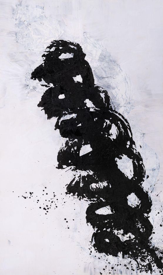 Vajra Mantra by Yang Jiechang contemporary artwork Painting