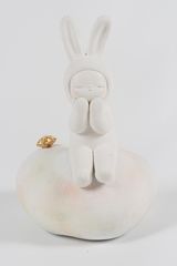 Clouds stars and rabbits -think by Miyako Terakura contemporary artwork