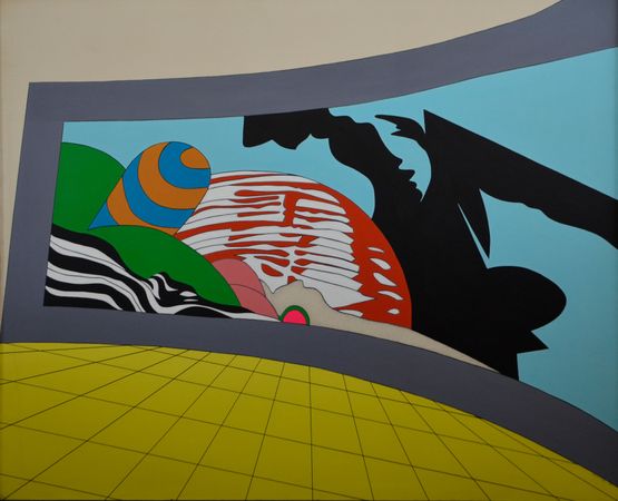The is the World by Go Yayanagi contemporary artwork Painting