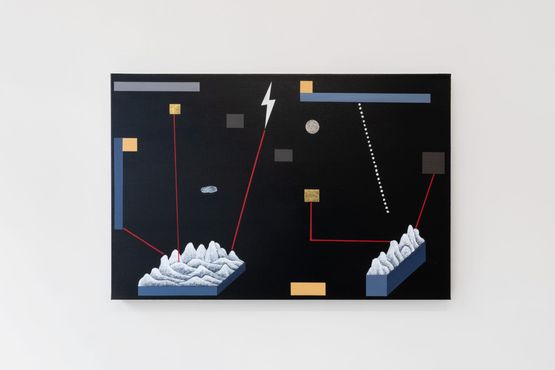 Inventory by Tony De Lautour contemporary artwork Painting