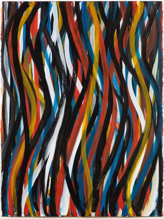Vertical Brushstrokes by Sol Lewitt contemporary artwork Painting