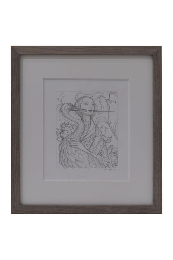 Crane by James Jean contemporary artwork Works on Paper