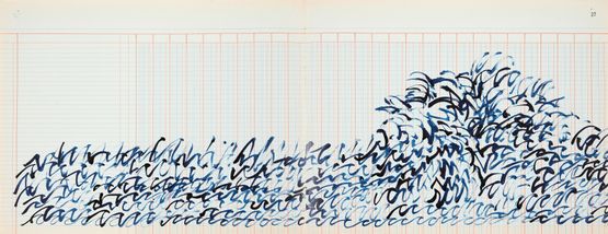 Water Drawing 17 by Simryn Gill contemporary artwork Painting