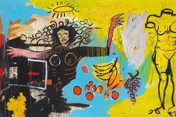 Contemporary art exhibition Jean-Michel Basquiat Venus at Gagosian rue de Castiglione Paris France