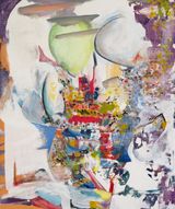 Head sequel by Wolfgang Betke contemporary artwork painting