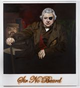 Sir No Beard by Daniel Boyd contemporary artwork painting
