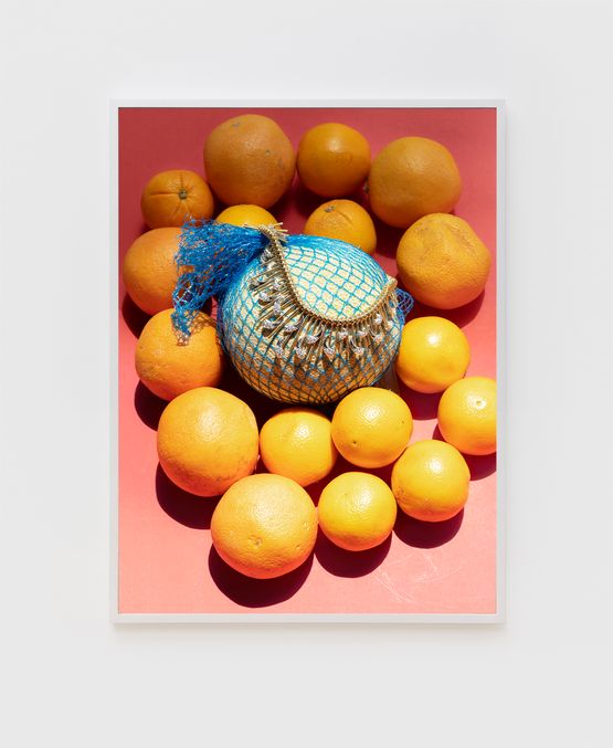 Tiffany Necklace with Melon and Oranges by Roe Ethridge contemporary artwork Print