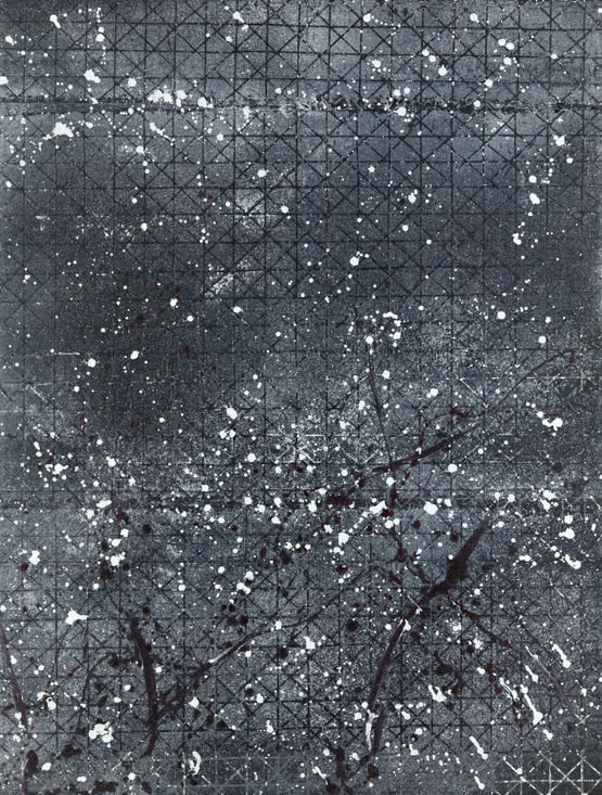 Glazing of Moonlight by Bao Pei contemporary artwork Works on Paper