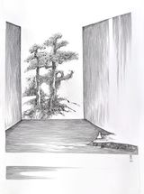 Mindfulness Graph by Lin Guocheng contemporary artwork drawing works on paper