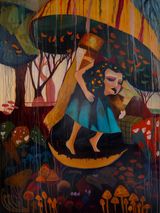 Shared Might by Kim Lim contemporary artwork painting