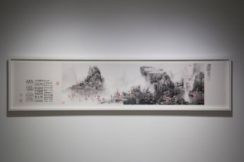 Contemporary art exhibition Yang Yongliang Fall into Oblivion at Pearl Lam Galleries Singapore