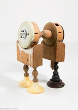 Back to Back by Xiao Longhua contemporary artwork sculpture