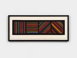 Bands of Color in Four Directions by Sol Lewitt contemporary artwork works on paper