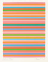 Rose Rose by Bridget Riley contemporary artwork print